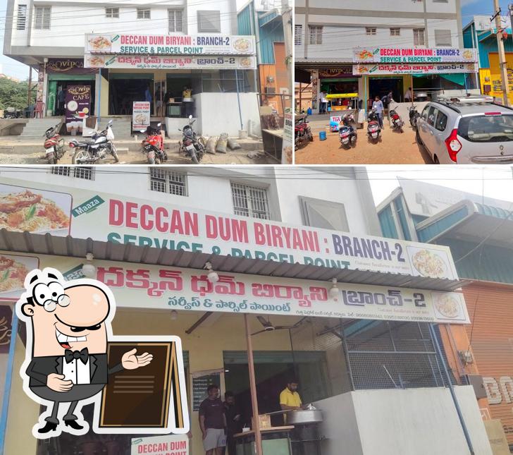 The exterior of Deccan Dum Biryani branch 2