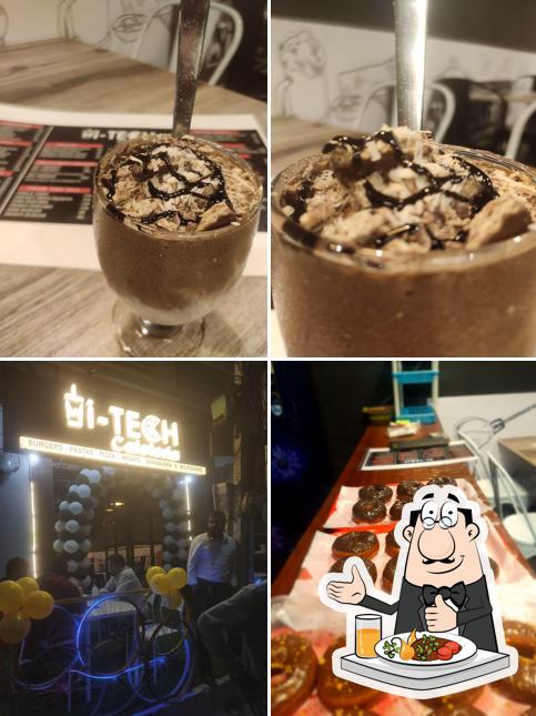 Chocolate mousse at Hi-Tech Cafeteria