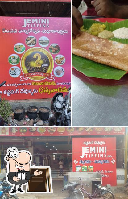 The exterior of JEMINI TIFFINS