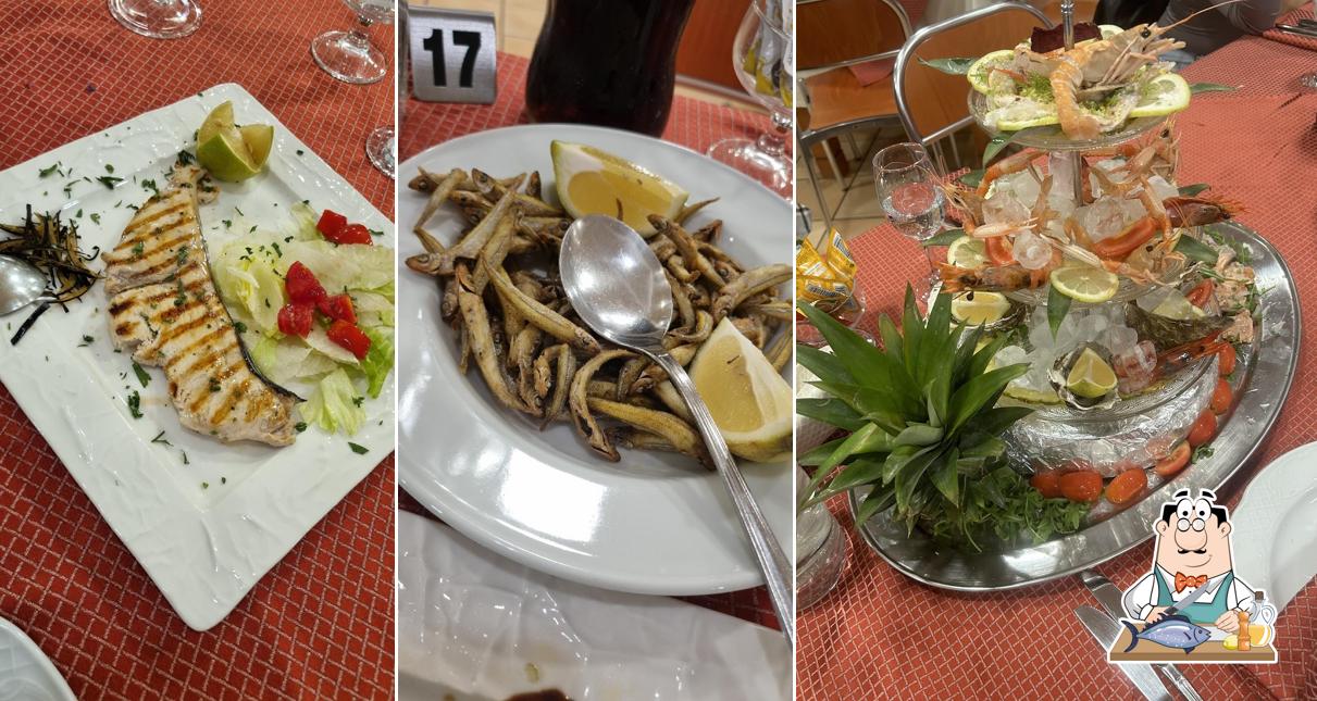 Salmone grigliato al La Perla ristorante