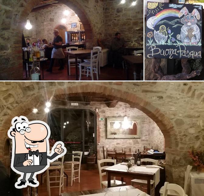 Dai un'occhiata agli interni di La Vin'Osteria