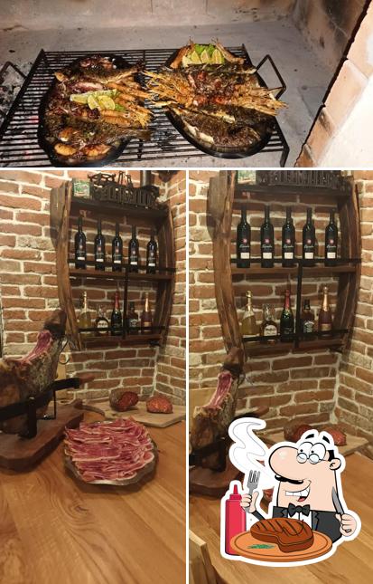 Prova i un pasto a base di carne a OPG IZLETIŠTE ŠARIĆ