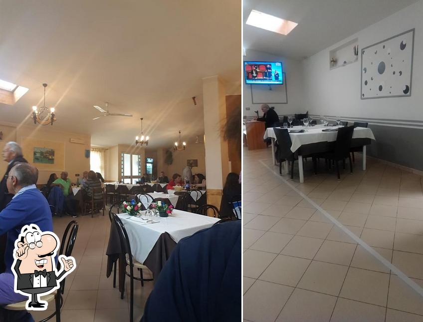 Gli interni di Trattoria Da '41