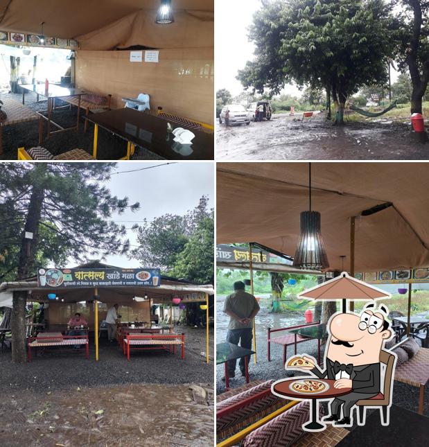 The exterior of वात्सल्य हॉटेल