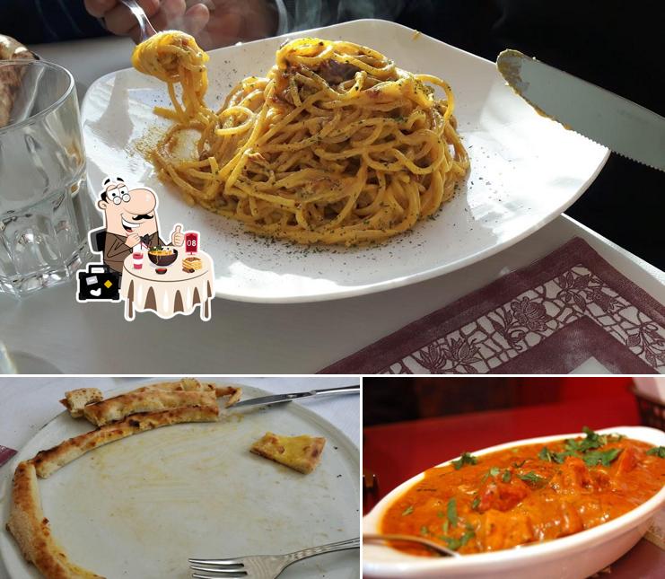 Platti al Ristorante Pizzeria Ristorante Indiano Tartufo