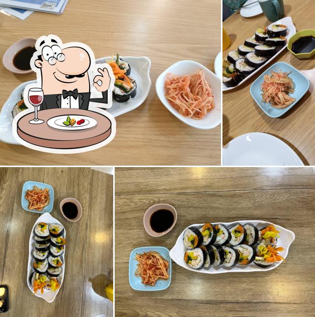 Gimbap at Seoul restaurant