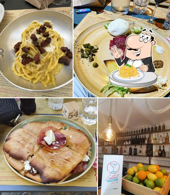 Spaghetti alla carbonara al THERRA - Osteria e Carne al Fuoco
