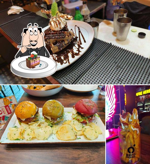 Chocolate cake at Xero Degrees