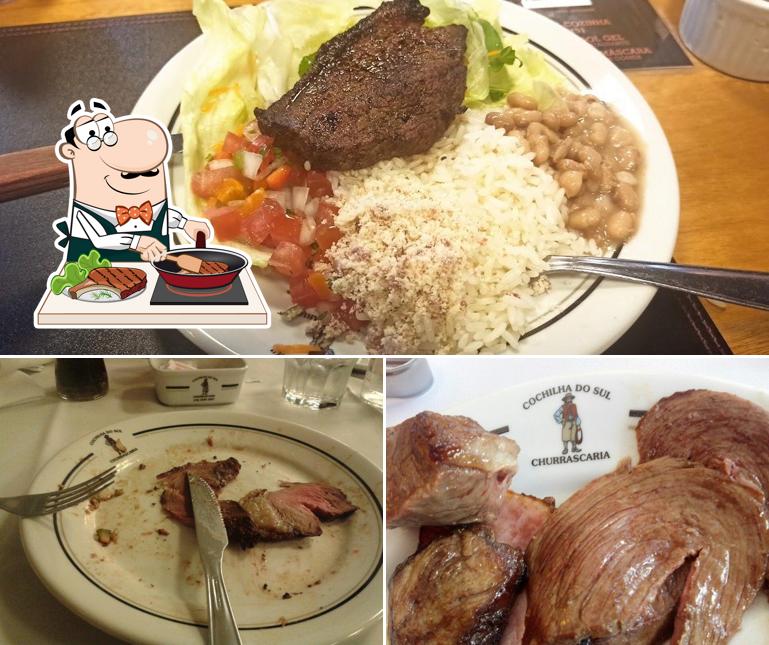 Há uma variedade de opções para os amantes da carne