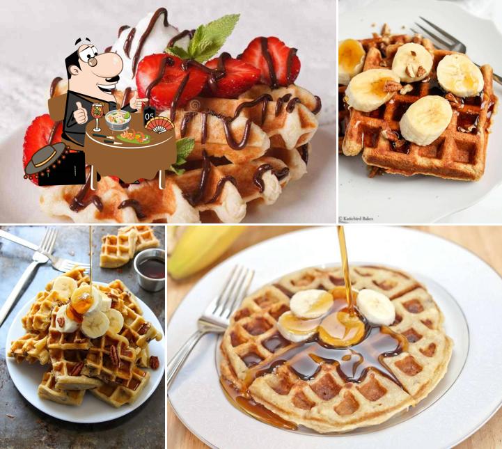 Food at Just Waffling Around