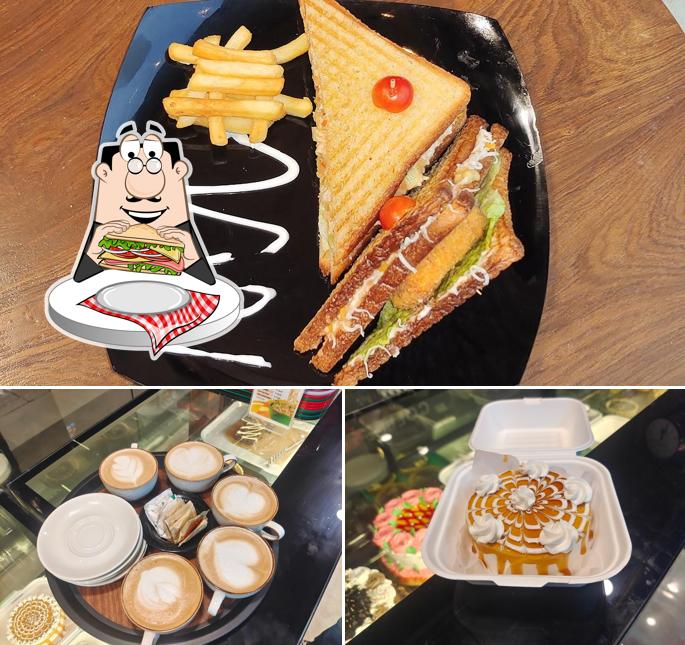 Club sandwich at Exotic Baristo Cafe & Continental Foods