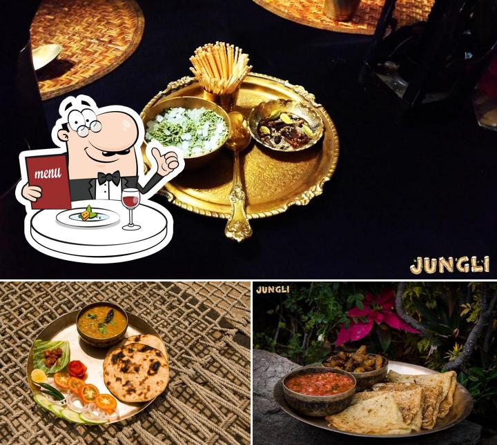 Food at Jungli Restaurant