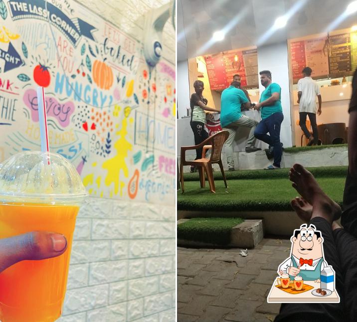Lassi Point serves a variety of beverages