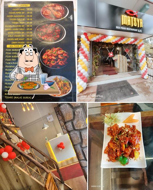 Chicken wings at Matsya Seafood Restaurant