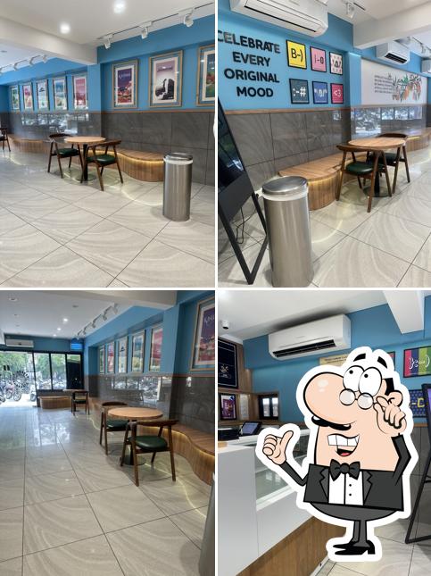 The interior of Naturals Ice Cream