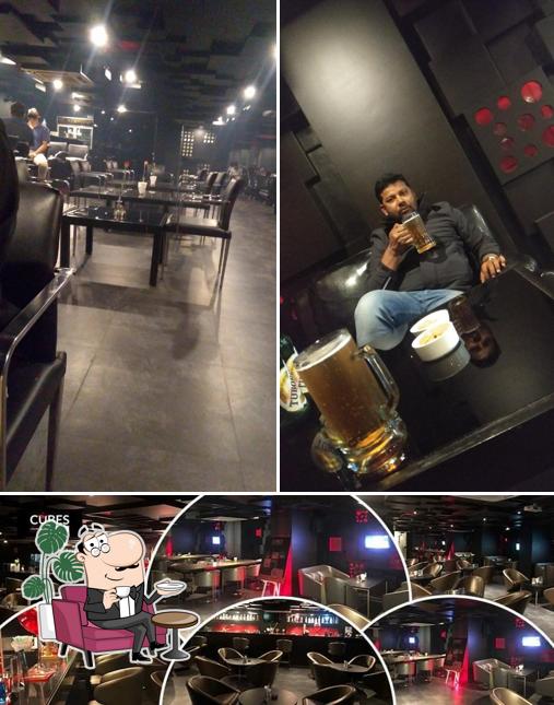 The interior of Cubes By Cocoon