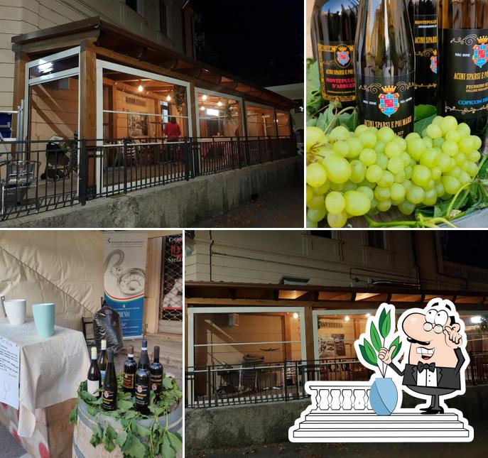 Gli esterni di Divino Cafè Wine Bar