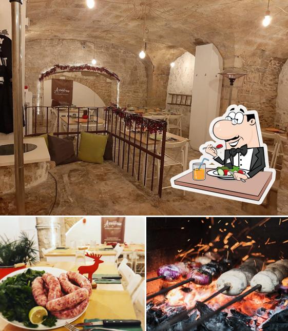 La foto della cibo e interni di ARROSTERIA di Macelleria in piazza