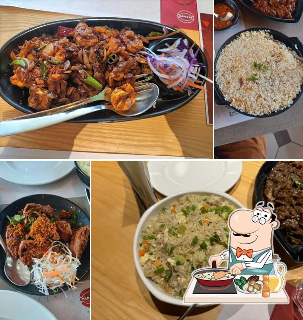 Fried rice at Adlux Paragon Karukutty