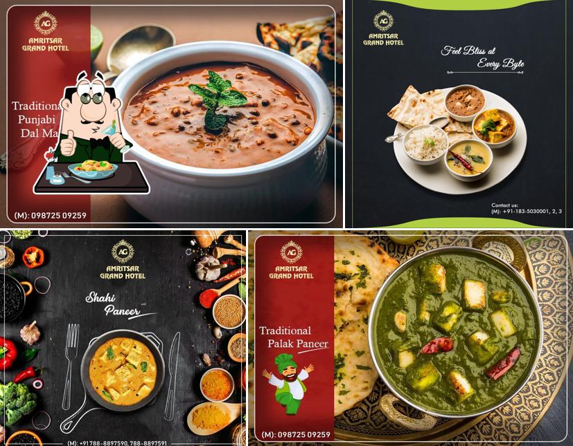 Food at Amritsar Grand Hotel By Levelup Hotels