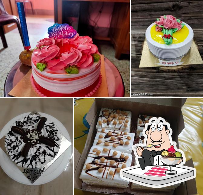 Order the sweet dishes