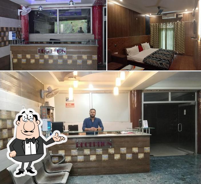The interior of Gaurav Plaza
