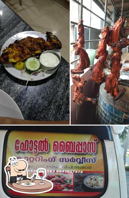 Food at Bypass Restaurant
