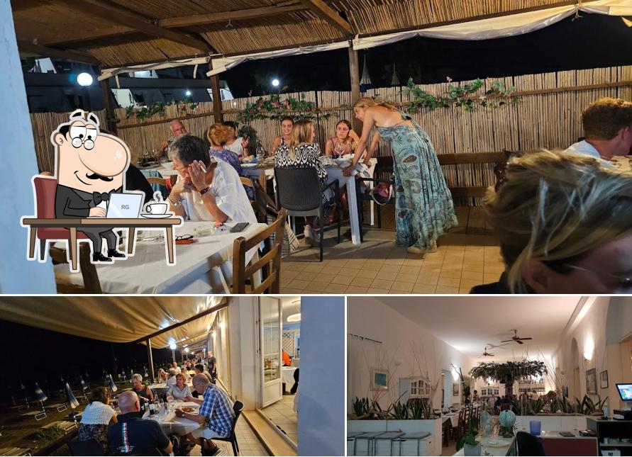 Gli interni di Il Veliero