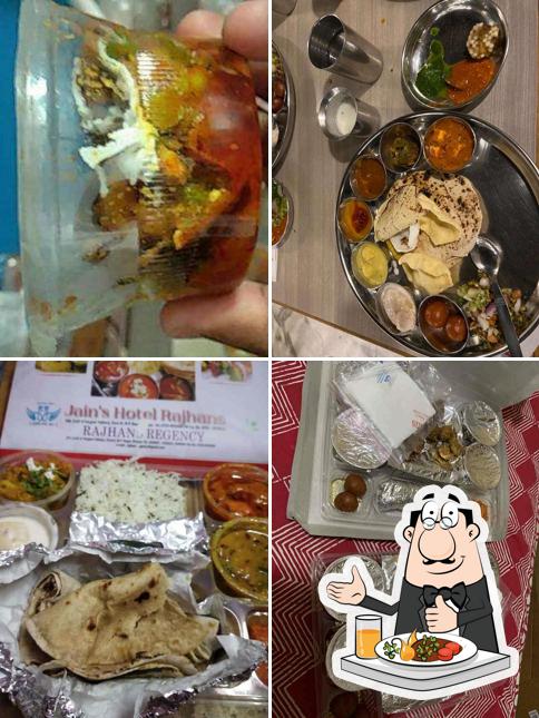 Meals at Jain's Hotel Rajhans - Thali Bhojnalya And Restaurant