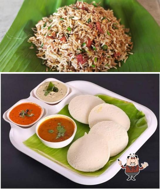 Food at Kudiarasu Hotel