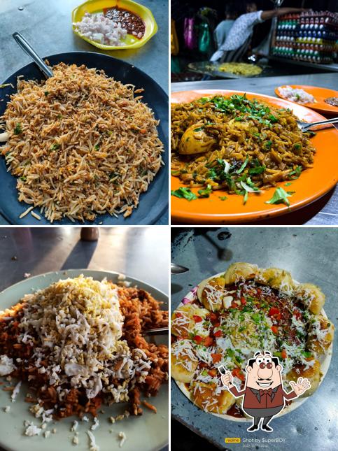 Biryani at Montu Omelette Center