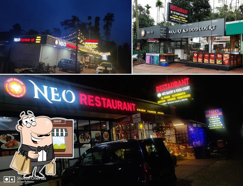 Check out how NEO RESTAURANT KALANADIKKOLLY looks outside