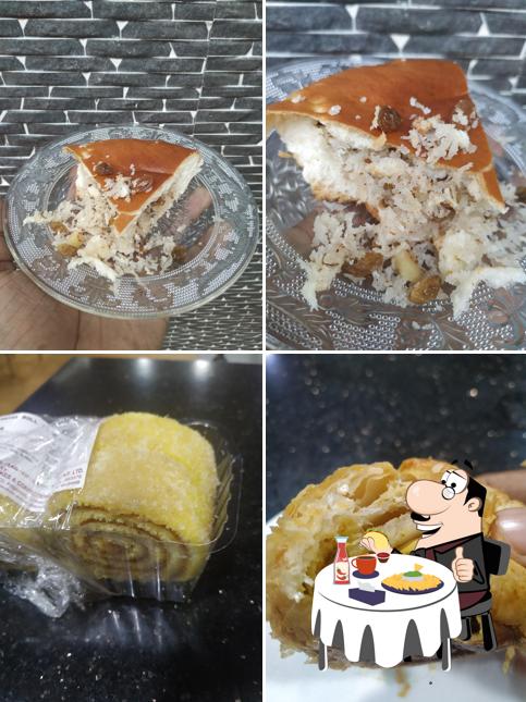 Order a burger at Navya Bake Shop, Karukutty