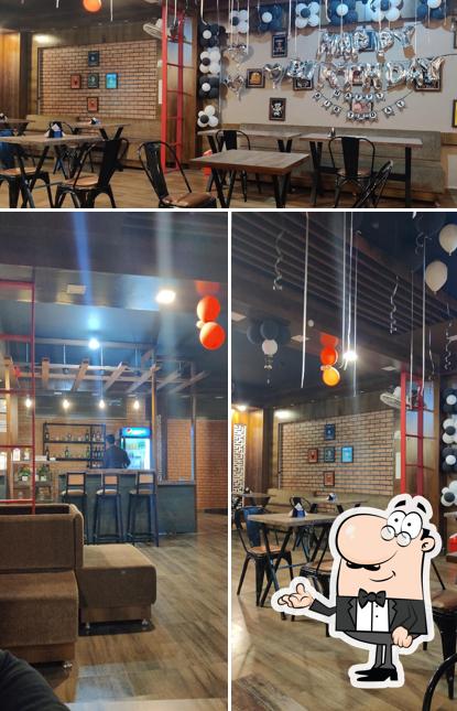 The interior of Swaad Cafe & Restaurant