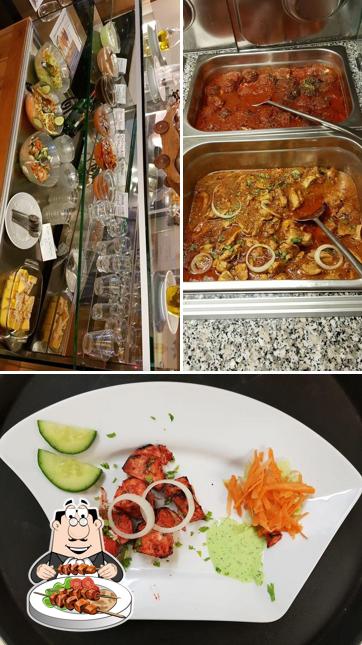 Platti al Restaurant Tandoori flames
