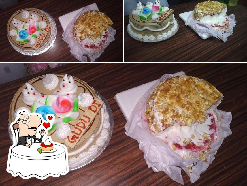 Tinku Da Dhaba serves a variety of desserts