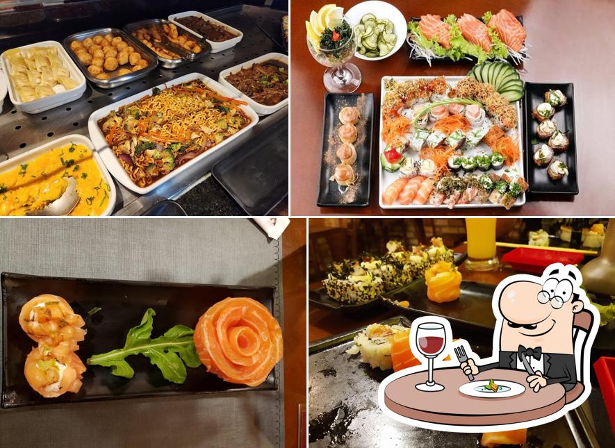 Platos en Yatta Buffet De Sushi