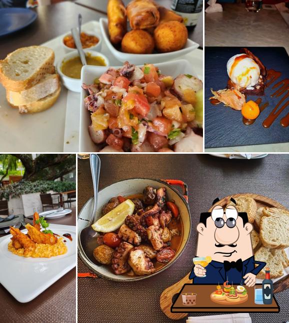 Bruschettas em Restaurante Lafayette