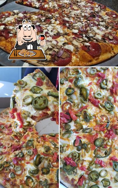 Prenez différents genres de pizzas