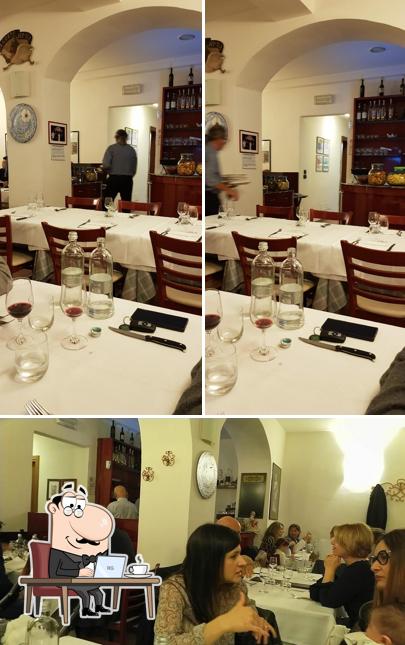Gli interni di Ristorante Antica Osteria dell'Oca
