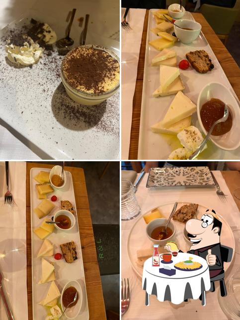 Piatto di formaggi al Rive Enoteca