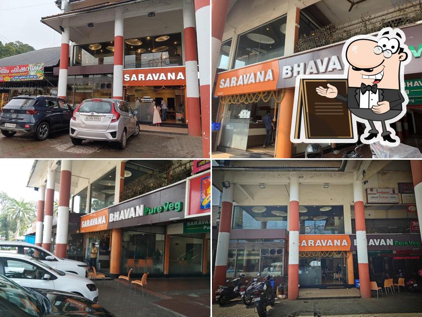 Enjoy the view outside Saravana Bhavan