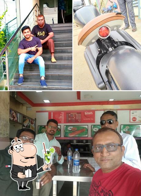 Enjoy a beverage at Sri Sai Bhavan Hotel Pure Veg...Restaurant