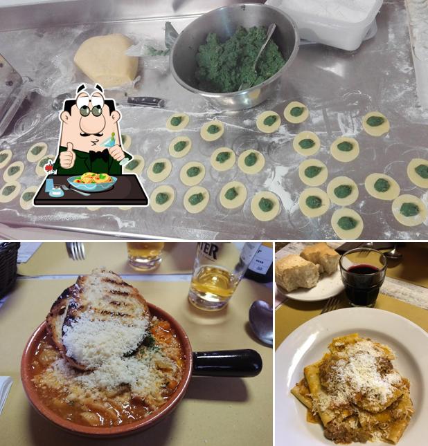 Platti al Bar Trattoria Cascina Traversagna