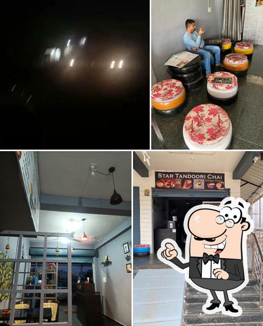 The restaurant's exterior and interior