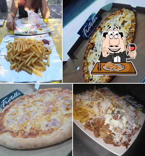 A Grandi Fratelli Pizza & Kebab, puoi assaggiare una bella pizza