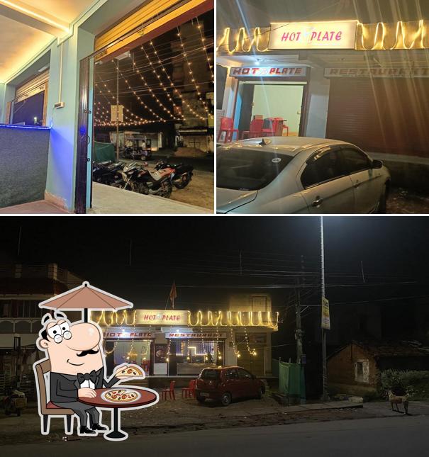 Check out how HOT PLATE Restaurant looks outside