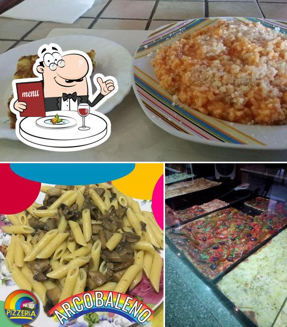 Cibo al Pizzeria Trattoria Arcobaleno