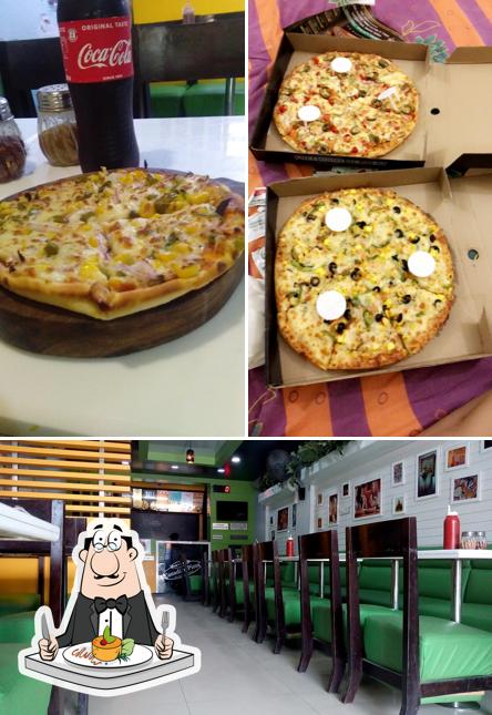 The restaurant's food and interior