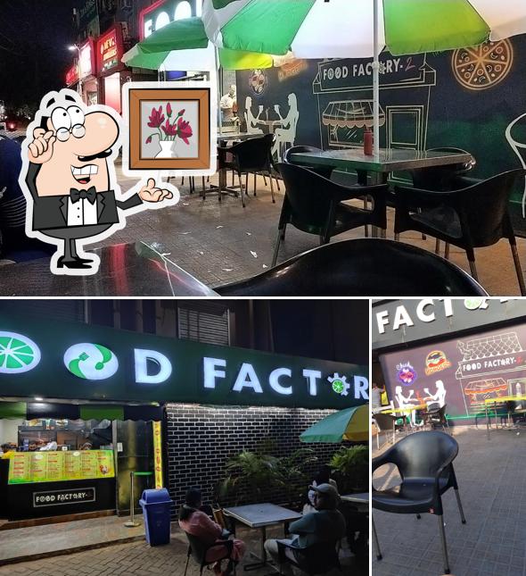 The interior of FOOD FACTORY